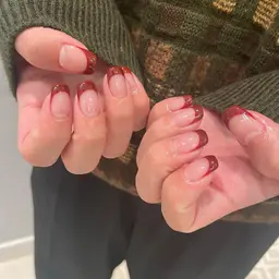 【初回オフ無料⭐️】フレンチネイル・オフなし《パラジェル》