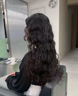 カット➕ウェーブパーマ🕊 ͗ ͗〰︎︎