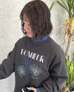 【U24限定】カット＋海外風ボブパーマ