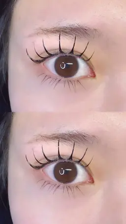 人気No.2❗️パリエク120本💓マツパとフラットラッシュでよりぱっちりな目元へ❤️‍🔥