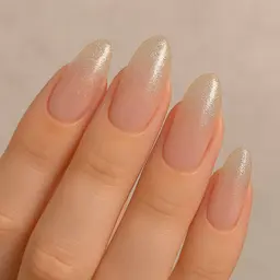 【指先美人✨】チップ長さだし×ラメグラデーション2色仕上げ💎7300円