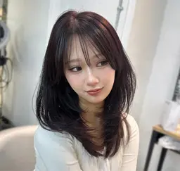 大人気🇰🇷レイヤーカット🩶シャンプードライ込み🐈‍⬛🩶