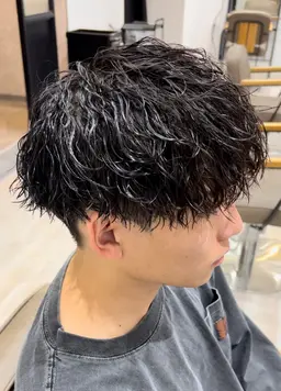 【minimo限定】【メンズ限定】　　　　　　　　　　　　　　　カット＋ツイストスパイラルパーマ🌀