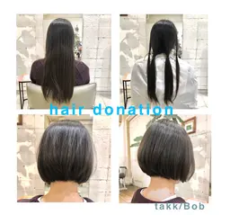 ヘアドネーションカット☆