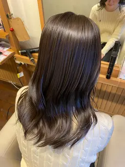 【12月限定】カラー+Aujuaトリートメント+冬の癒し10分スパ