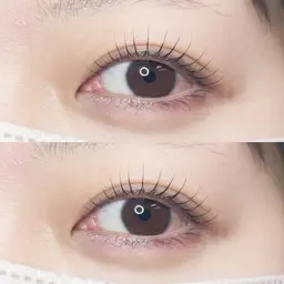 マスカラパーマ束感を強調した韓ドル風まつ毛パーマ👀🇰🇷\3800　[韓国風/まつぱ]