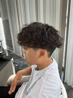 【ご新規様限定クーポン】メンズ似合わせパーマカット🍏
