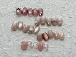 🎀期間限定｜今っぽガーリーネイル🎀¥8,900→¥6,900✨【オフ有り】