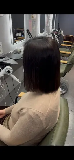 ミディアム& ボブカット✂️➕Aujuaトリートメント🫧