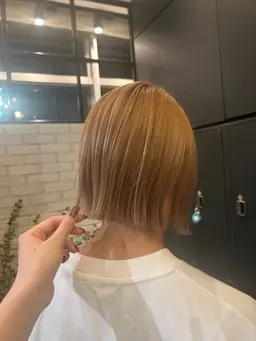 ボブカット＋トリートメント🥨