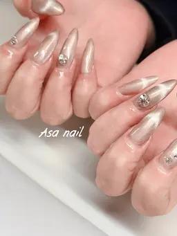 (オフ込み)チップ長さだし✨持ち込みデザイン✨パーツ付け放題💎