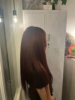 🌟ヘアカラー+超音波トリートメント🌟ヘアポテンツァ🌟ブリーチなしWカラー🌟