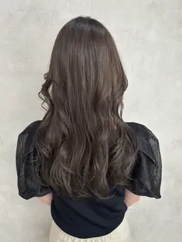 【🌼ミニモ限定価格🌼】ブリーチなし透け感✨寒色カラー🩵+ダメージ補修トリートメント