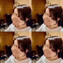 【新規No.1🥇】カット➕艶髪カラー➕2stepトリートメント【韓国風前髪・顔周り・艶カラー】