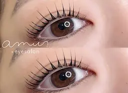 【⚠️マツエクオフ・付け足し不可⚠️】U30フラットラッシュ100本➕コーティング仕上げ🌿