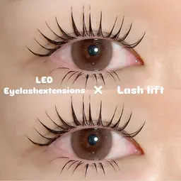 LEDフラットラッシュ120本×ラッシュリフト