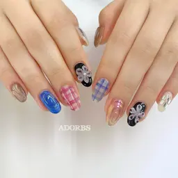 ハンド🩶 フルデザイン✴︎持ち込みアート・パーツ相談OK（オフ込み）