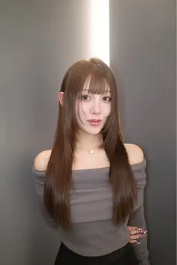 🤎ブリーチなし🤎ダブルカラー➕Aujuaトリートメント