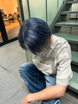 ⚠️注意事項をご一読ください⚠️                          《カラーモデル限定》ブリーチ➕カラー