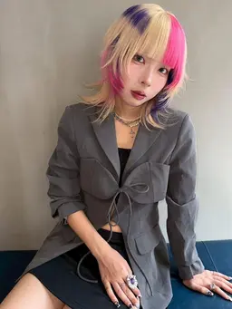 1月限定『2回目ご来店の方』ブリーチ込デザインカラー+全体カラー＋カット♡