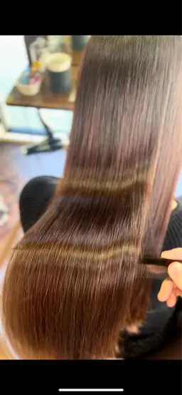 【🪞圧倒的ツヤ感🪞】髪質改善トリートメント+ワンカラー🥣🪄しなやかで艶のある質感に🪽【19:00限定】