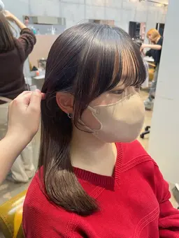 【💇🏼‍♀️前髪カット💇🏼‍♀️】⌇+顔周りカット追加◎ ⌇シャンプー無しメニュー