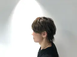 メンズカット+カラー+眉カット