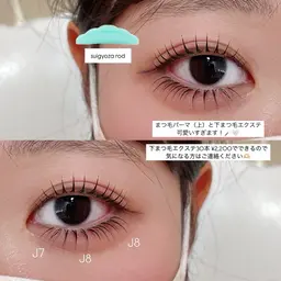 【大人気メニュー💡】まつ毛パーマ🪄×下まつ毛エクステ（30本）