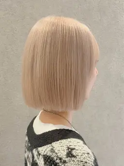 【ブリーチ後のメンテナンスはこちら🌟】ブリーチリタッチ➕ワンカラー💍（ブリーチリタッチのみでも可🙆‍♀️）ケア剤込