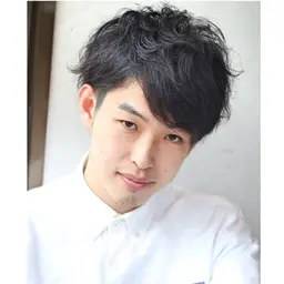 ☀️朝が楽に☀️メンズカット+パーマ