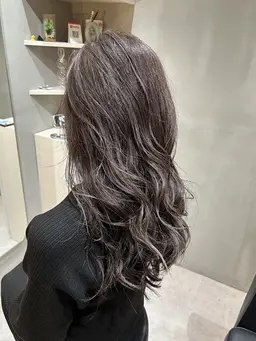 白髪ぼかしハイライトされた方のみメンテナンス白髪ぼかしカラー➕カット➕トリートメント【白髪ぼかし】【ブリーチなし】