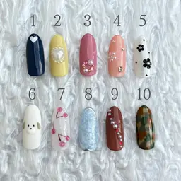 【オフなし】ワンカラー+写真アート2本付 0円