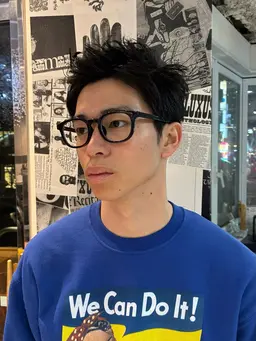 men's cut model