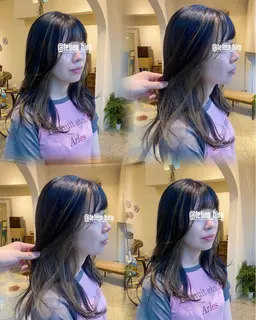 カット＋フェイスフレーミングorインナーカラー🎨