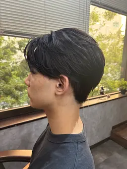 ✨パーマやめたい方✨カット➕パーマ落とし➕TR【メンズ　メンズカット　刈り上げ　パーマ落とし　メンズパーマ　パーマ】