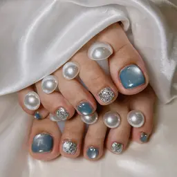 【foot🐾マグネットネイル】おしゃれさん上級者になれます✨オフ込み！