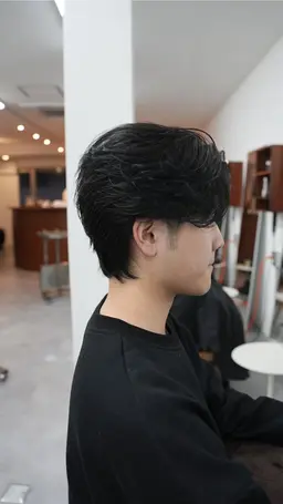 オススメ✂︎【フェザーショート】メンズカット＋パーマ