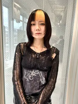 【ご新規様🐾】カット+ブリーチ+デザインカラー+トリートメント