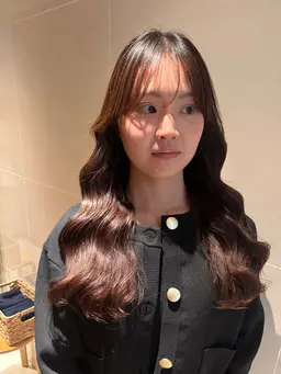 [直前限定クーポン♡]🇰🇷カット+韓国風パーマ（デジタルパーマ）🇰🇷