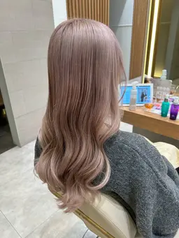 スタンダードコース🤍 ヴィーガンカラー＋オージュア美髪エステ