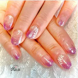 全員⭐️平日限定キャンペーン⭐️【ラメグラデーション＋アート2本プレゼント🎁】3,300円