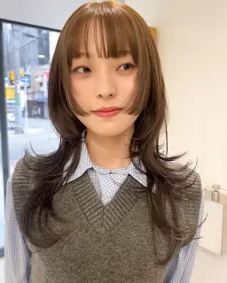 【人気No1】似合わせカット＋透明感カラー¥13200→¥9900