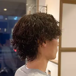 🚹メンズカット➕パーマモデル🚹