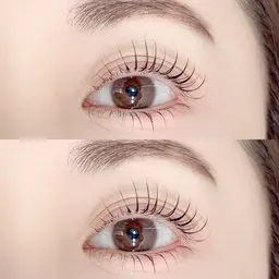 ブラックティント🩶上下まつげパーマ/パリジェンヌ➕550円※エクステのオフがある方はお知らせください(オフ550円)