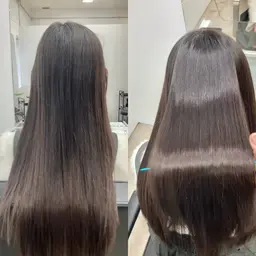 【髪の傷みが気になる方にオススメ♪】心地よい触り心地の艶髪になれる？！美髪縮毛矯正✨