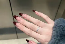 【Hand☆ソフトジェルオフ無料】美フォルム♪カラーフレンチネイル¥6680