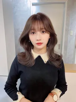 【期間限定】💕韓国レイヤーカット＋カラー＋髪質改善トリートメント【高濃度水素ウルトワ】