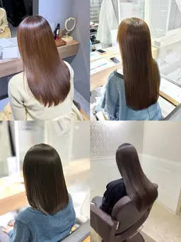 【ミニモ限定価格】小顔カット+中性ストレート+クイックトリートメント