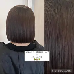 【新規様】ワンカラー🥣🐾＋カット✂️【ショート ・ ボブ】《minimo限定価格‼️》