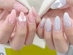 💎【パラジェル込み】 4本シンプル持ち込みデザインコース（メンズ予約可）¥ 5800